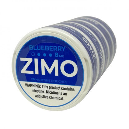 Picture of Zimo Nicotine Pouches 8mg 5ct-Blueberry