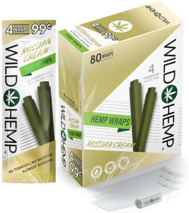 Picture of Wild Hemp Wraps 4pk 99c-Russian Cream