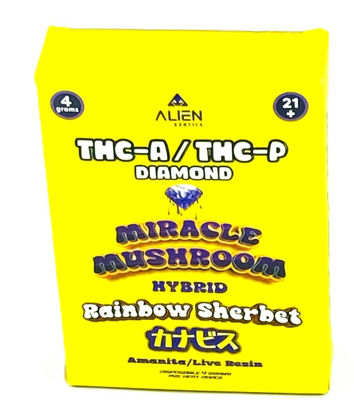Picture of Alien Disp THCA-THC-P Diamond 4g-Rainbow Sherbet