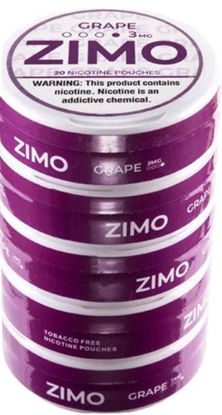 Picture of Zimo Nicotine Pouches 3mg 5ct-Grape