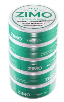 Picture of Zimo Nicotine Pouches 3mg 5ct-Mint