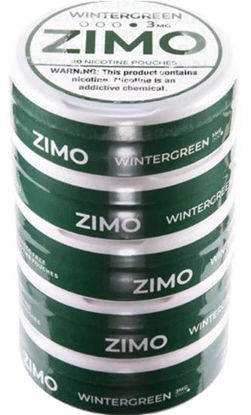 Picture of Zimo Nicotine Pouches 3mg 5ct-Wintergreen