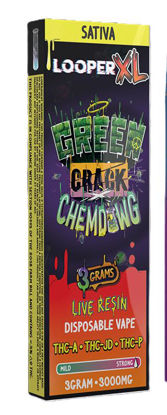 Picture of Looper Disposable 3gm SAT-Green Crack Chem
