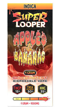 Picture of Super Looper Disposable 1gm IND-Apples & Bananas