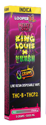 Picture of Looper Disposable 3gm IND-King Louis x Kush 