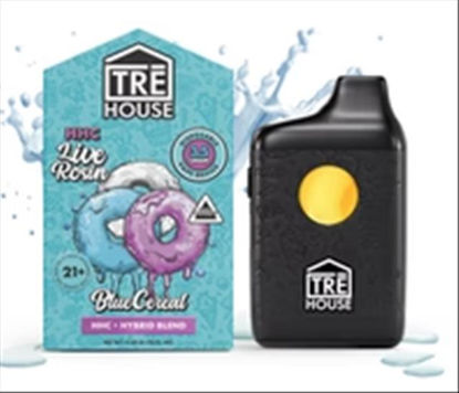 Picture of Tre House Disp THCA 3.5g-Blue Cereal