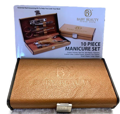 Picture of Baby Beauty Brown Manicure Kit 10pk