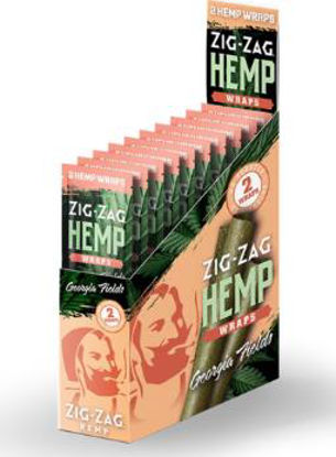Picture of Zig-Zag Hemp Wraps Georgia Fields 25ct