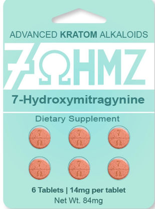 Picture of 7 Ohms 7-Hydroxymitragynine  Pill 6pk 20ct