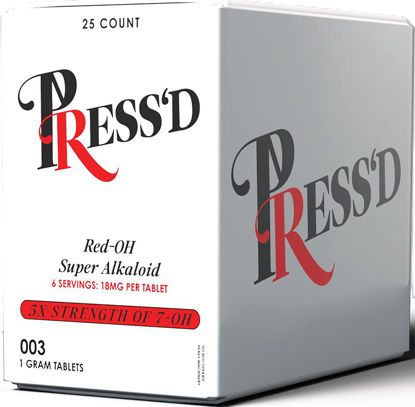 Picture of Press'D Red 7-Hydroxymitragynine 25ct
