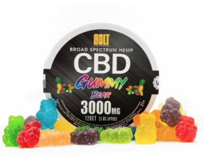Picture of Bolt Cbd Gummies 3000mg 120ct Jar