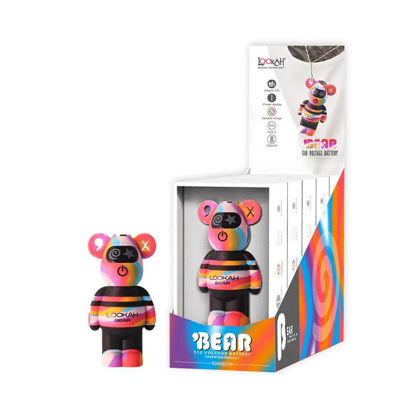 Picture of Lookah Battery BEAR 500mah 510 Vape Pen-Yellow Tiedye