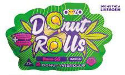 Picture of Dozo Donut Pre Rolls 5ct 2pk - Venom OG