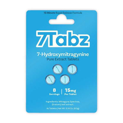 Picture of 7Tabz 7Hydroxymitragynine Pills 4pk 10ct