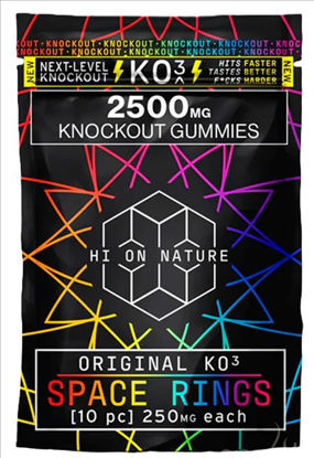 Picture of Hi On Nature Ko3 Space Rings 2500 mg