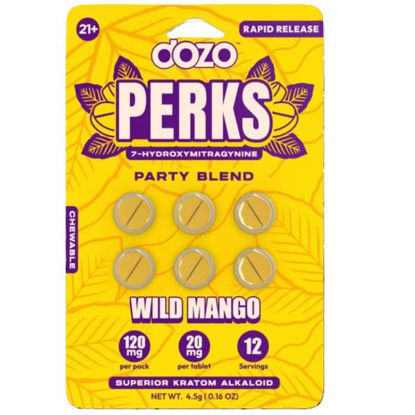 Picture of Dozo Perks 7Hydro 10ct 6pk - Wild Mango