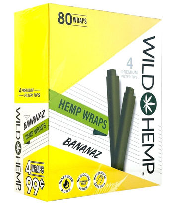 Picture of Wild Hemp Wraps 4pk 99c - Bananaz