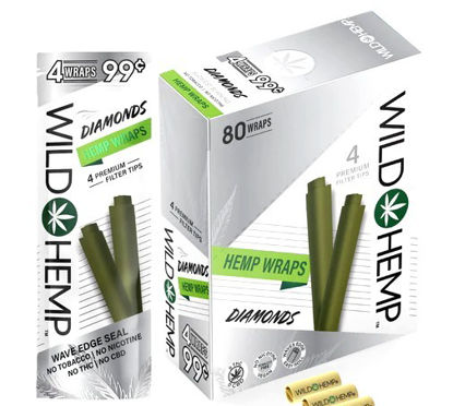 Picture of Wild Hemp Wraps 4pk 99c - Diamond
