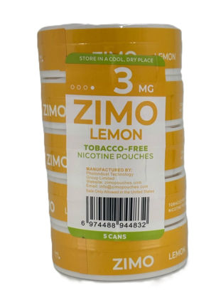 Picture of Zimo Nicotine Pouches 3mg 5ct-Lemon