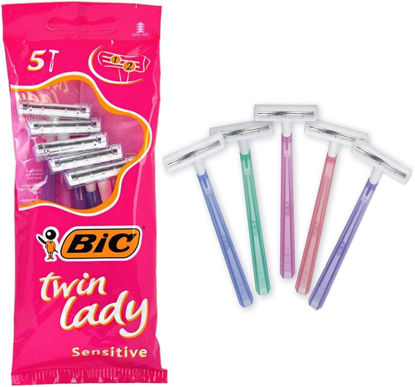 Picture of Bic Shaving Razors Twin Lady 5pk