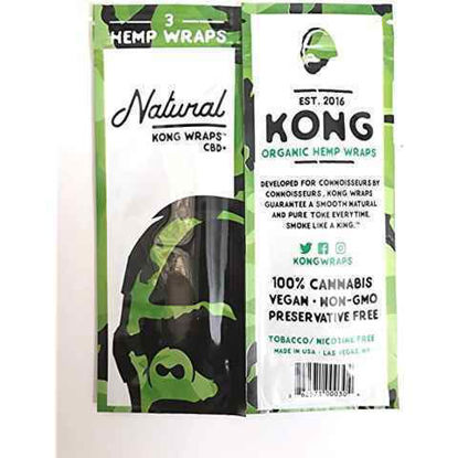 Picture of Kong Organic Hemp Wraps- Natural B3G1Free