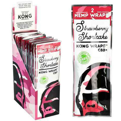 Picture of Kong Organic Hemp Wrap - Strawberry B3G1Free