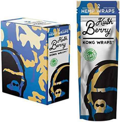 Picture of Kong Organic Hemp Wraps -Kush Berry B3G1Free