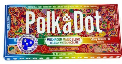 Picture of PolkaDot Chocolate 500mg-Good Luck Charm