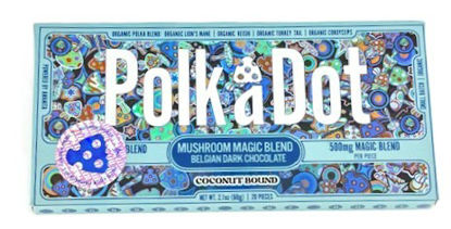 Picture of PolkaDot Chocolate 500mg -Coconut Bound