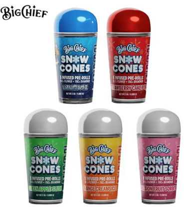 Picture of Big Chief Preroll Snow Cones THCA 5ct