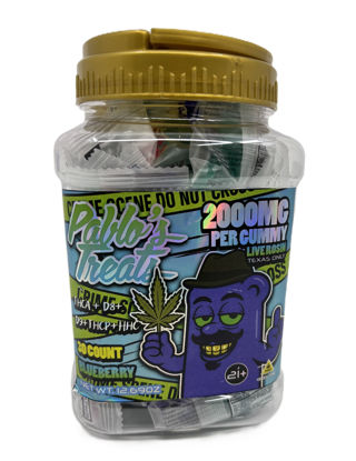 Picture of Rock it THCA Gummies 30ct Jar - Blueberry