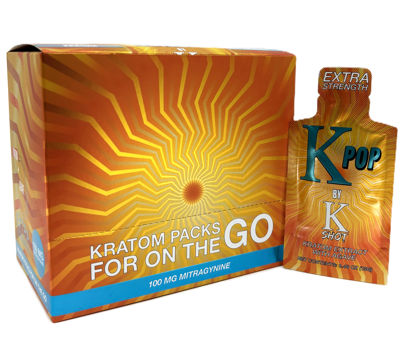 Picture of K Pop 100mg Mitragynine - Kratom -Shot 12ct