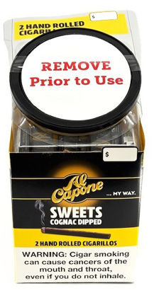 Picture of Al Capone Jar 2 pk 60ct-Sweets Cognac