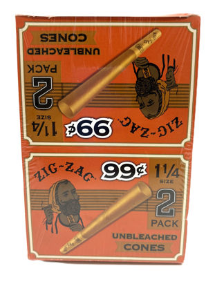 Picture of Zig-Zag Cones 1 1/4 x 2pk - pp99c