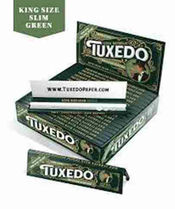 Picture of Tuxedo Organic Rolling Paper King size - 50ct-Green B1G1 FREE 
