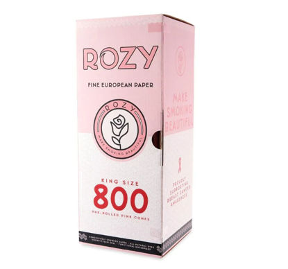Picture of Rozy Pre-Rolled Pink Cone - King Size 800ct