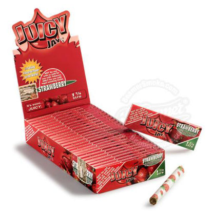 Picture of Juicy Jay s Paper 1 1/4- Strawberry