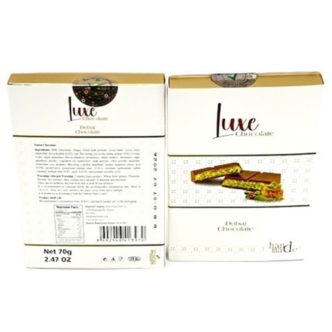 Picture of Dubai Chocolate Milky Luxe 70g 4ct