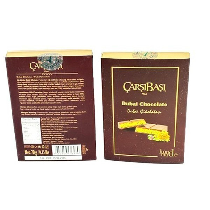 Picture of Dubai Chocolate Carsibasi 70g 4ct