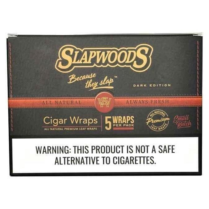 Picture of Slapwoods Cigar Wraps 5pk- Dark Edition Texas Tax Paid