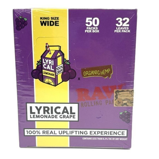 Picture of Raw Papers - Lyrical Lemonade King Wide 50ct