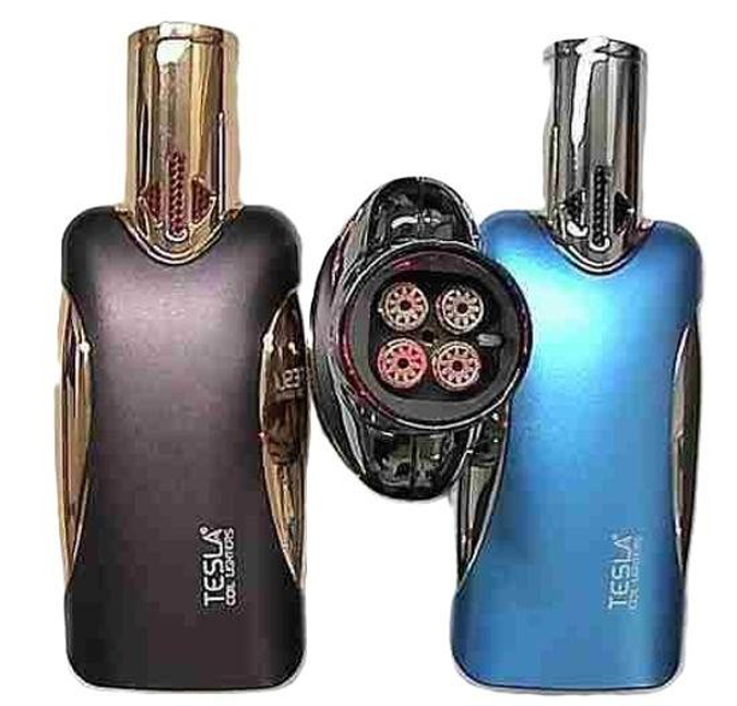 Picture of T61623 Tesla 4 Torch Shooter Lighter 