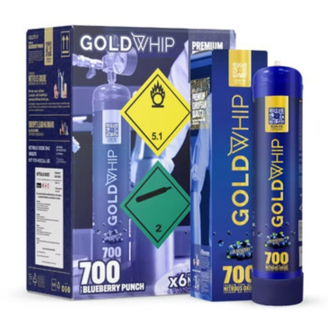 Picture of Gold Whip Nitrous Oxide 700g-Blueberry Punch
