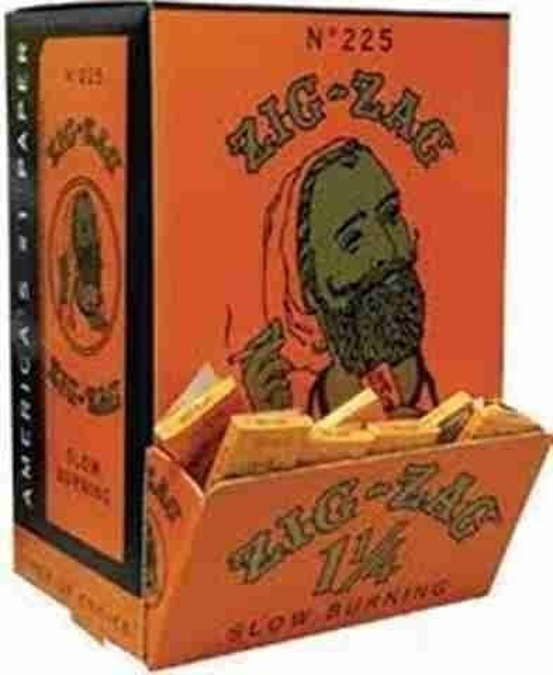 Picture of Zig-Zag Papers-Orange  1 1/4 - 48ct