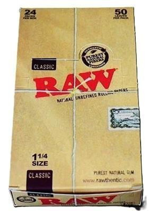 Picture of Raw Papers - Classic 1 1/4 50ct 24pk