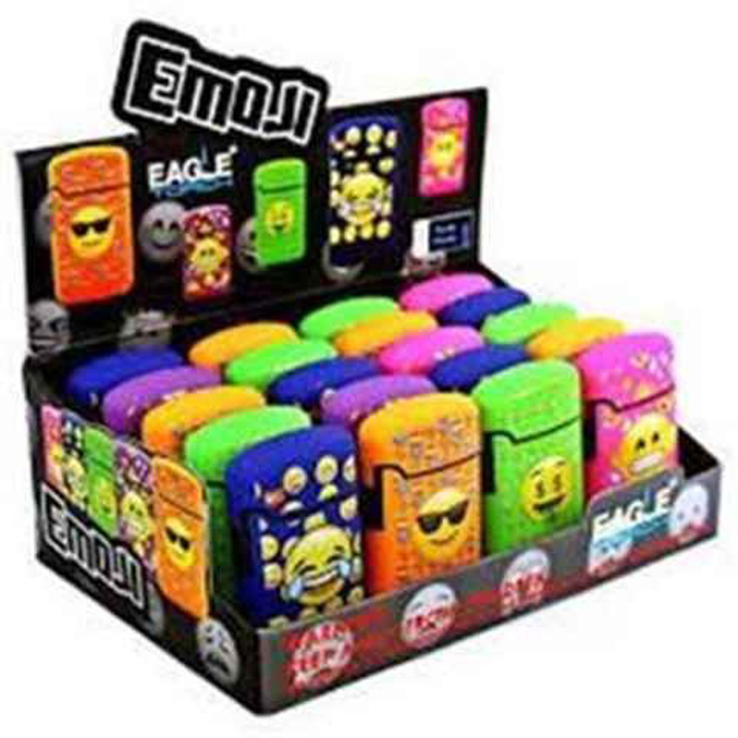 Picture of S113B Eagle Emoji Lighter - 20ct