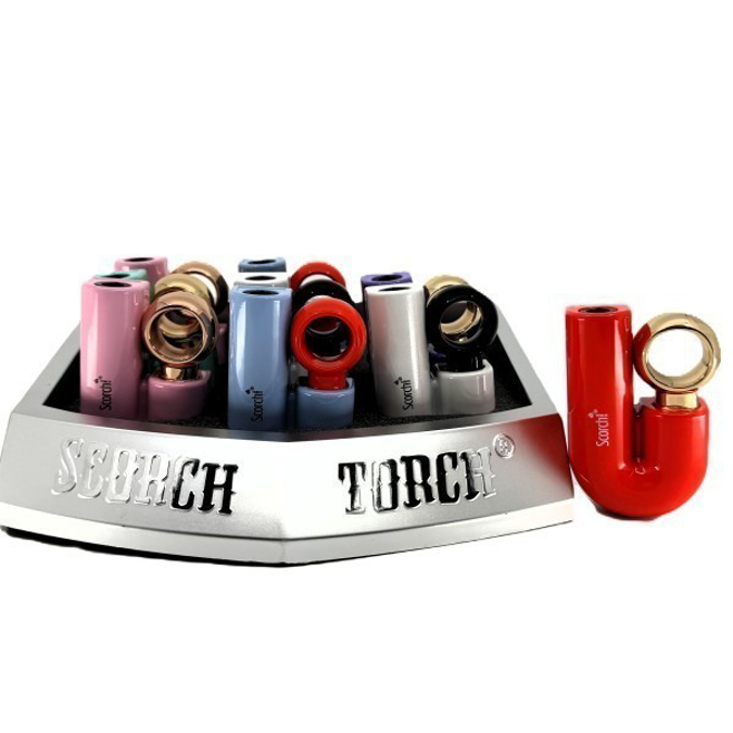 Picture of S61878 Scorch Sngle Flame w Finger Ring Ignition Torch Lighter 9ct