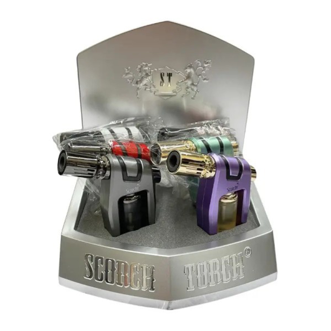Picture of S61859 Scorch Torch 4in Tall Single Flame w Transparent Fuel - 6ct