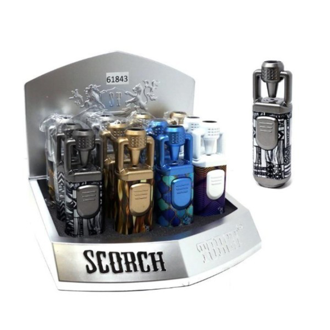 Picture of S61843 Scorch 4.5in w Flame Lock Torch Lighter - 12ct