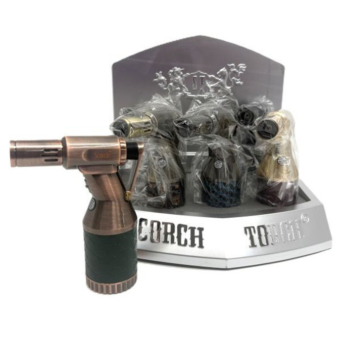 Picture of S61852 Scorch 4.5in w Lock Button Torch Lighter - 6ct